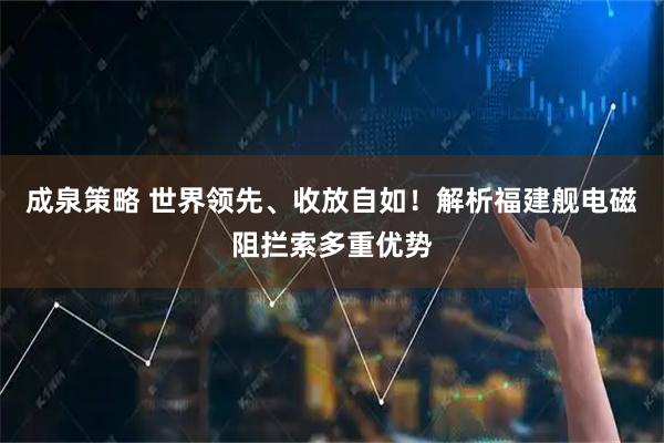 成泉策略 世界领先、收放自如！解析福建舰电磁阻拦索多重优势